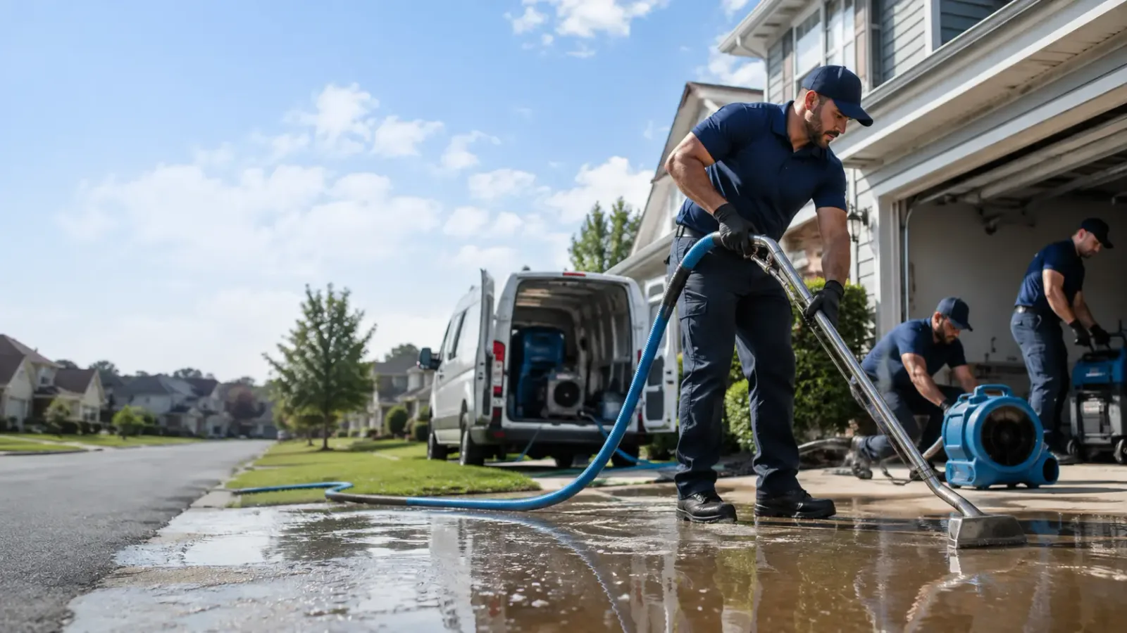 Flood Damage Restoration in Cashion, AZ